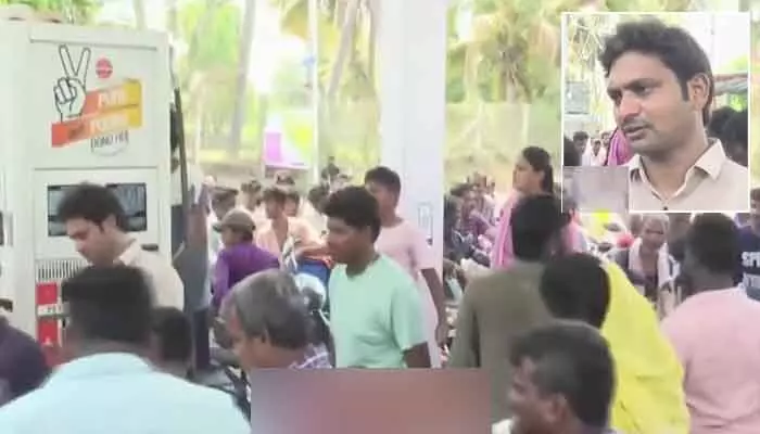 పెట్రోల్ కష్టాల్లో కొండంత అండ.. 5వేల బైకులకు లీటర్ పెట్రోల్ ఫ్రీ పెట్రోల్ కష్టాల్లో కొండంత అండ.. 5వేల బైకులకు లీటర్ పెట్రోల్ ఫ్రీ