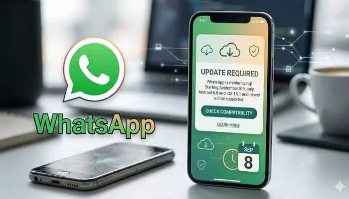 ఆండ్రాయిడ్ యూజర్లకు అలర్ట్.. సెప్టెంబర్ నుంచి ఆ ఫోన్లలో వాట్సప్ బంద్ ఆండ్రాయిడ్ యూజర్లకు అలర్ట్.. సెప్టెంబర్ నుంచి ఆ ఫోన్లలో వాట్సప్ బంద్
