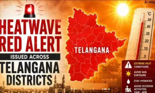 తెలంగాణలో అతిభారీ ఉష్ణోగ్రతలు.. ఈ జిల్లాలకు రెడ్ అలర్ట్ జారీ