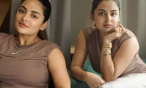 Esther Anil: టైట్ డ్రెస్‌లో కొంటె చూపులతో కట్టిపడేస్తున్న దృశ్యం నటి