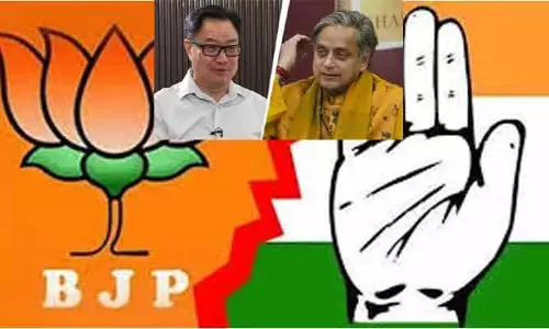 కాంగ్రెస్ మహిళా వ్యతిరేకి అని శశి థరూర్ అంగీకరించారు.. కిరణ్ రిజిజు సంచలన వ్యాఖ్యలు
