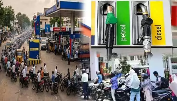 TG: పెట్రోల్ బంకుల్లో కొత్త రూల్స్.. రేషన్ పద్ధతిలో ఇంధనం TG: పెట్రోల్ బంకుల్లో కొత్త రూల్స్.. రేషన్ పద్ధతిలో ఇంధనం