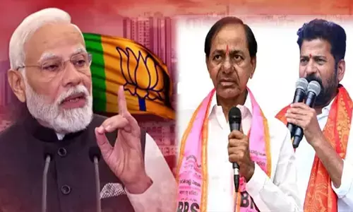 మోడీ సభకు జనాగ్రహ సభగా నామకరణం..  మోడీ తెలంగాణ పర్యటన వెనుక పక్కా పొలిటికల్ స్కెచ్