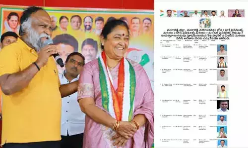 సంగారెడ్డి కాంగ్రెస్ లో కొత్త రథసారథులు