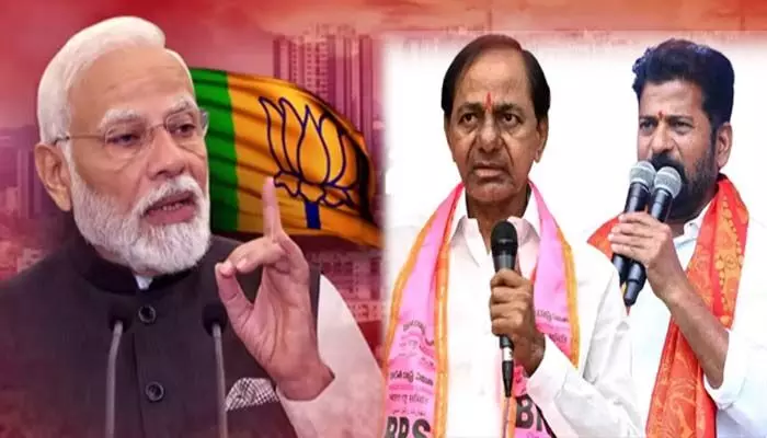 మోడీ సభకు జనాగ్రహ సభగా నామకరణం.. మోడీ తెలంగాణ పర్యటన వెనుక పక్కా పొలిటికల్ స్కెచ్ మోడీ సభకు జనాగ్రహ సభగా నామకరణం.. మోడీ తెలంగాణ పర్యటన వెనుక పక్కా పొలిటికల్ స్కెచ్