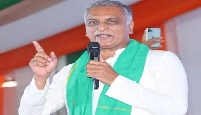 రుణమాఫీ కానీ రైతుల పక్షాన న్యాయ పోరాటం : మాజీ మంత్రి హరీశ్ రావు రుణమాఫీ కానీ రైతుల పక్షాన న్యాయ పోరాటం : మాజీ మంత్రి హరీశ్ రావు