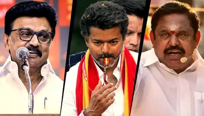 కింగ్ కు నో చాన్స్.. కనీసం కింగ్ మేకర్ అయ్యేనా?.. ఎగ్జిట్ ఫలితాల్లో విజయ్ పార్టీకి ఊహించని షాక్! కింగ్ కు నో చాన్స్.. కనీసం కింగ్ మేకర్ అయ్యేనా?.. ఎగ్జిట్ ఫలితాల్లో విజయ్ పార్టీకి ఊహించని షాక్!