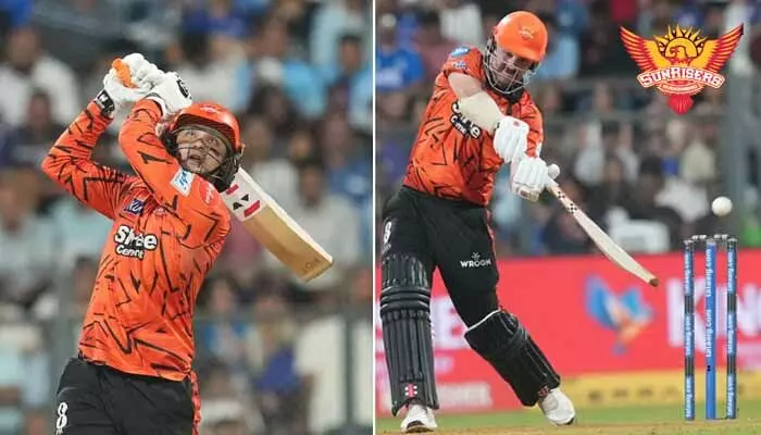 MI Vs SRH: దంచికొడుతున్న అభిషేక్, హెడ్.. చుక్కలు చూస్తున్న ముంబై బౌలర్లు MI Vs SRH: దంచికొడుతున్న అభిషేక్, హెడ్.. చుక్కలు చూస్తున్న ముంబై బౌలర్లు