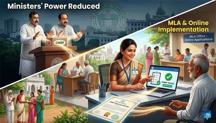 సీఎంఆర్ఎఫ్పై సర్కార్ కీలక నిర్ణయం.. అమాత్యులకు ‘పవర్స్ కట్’ సీఎంఆర్ఎఫ్పై సర్కార్ కీలక నిర్ణయం.. అమాత్యులకు ‘పవర్స్ కట్’