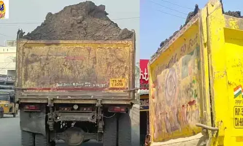 దిశ క‌థ‌నానికి స్పంద‌న.. అక్ర‌మ దందాకు అడ్డుక‌ట్ట‌..!