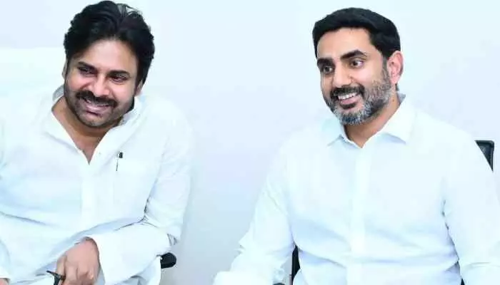 పవనన్నా ఇది మనందరి విజయం : నారా లోకేశ్ పవనన్నా ఇది మనందరి విజయం : నారా లోకేశ్