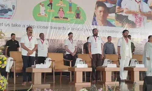 యోగ సర్వరోగ నివారిణి : కేంద్ర మంత్రి కిషన్ రెడ్డి