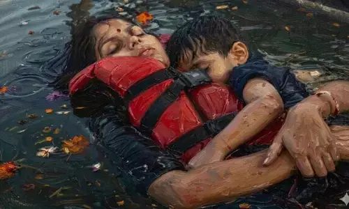 మరణంలోనూ వీడని మమకారం..!