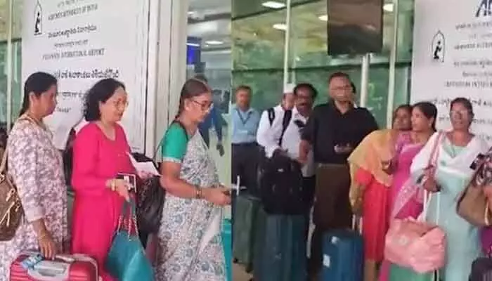 సింగపూర్కు ఏపీ ఉపాధ్యాయుల బృందం.. అక్కడి విద్యా ప్రమాణాలపై అధ్యయనం సింగపూర్కు ఏపీ ఉపాధ్యాయుల బృందం.. అక్కడి విద్యా ప్రమాణాలపై అధ్యయనం