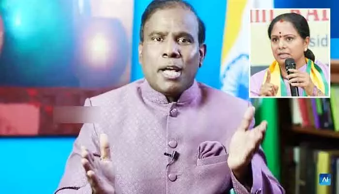 కవిత నన్ను రూ.10 కోట్లు అడిగింది.. కేఏ పాల్ సంచలన ఆరోపణలు కవిత నన్ను రూ.10 కోట్లు అడిగింది.. కేఏ పాల్ సంచలన ఆరోపణలు
