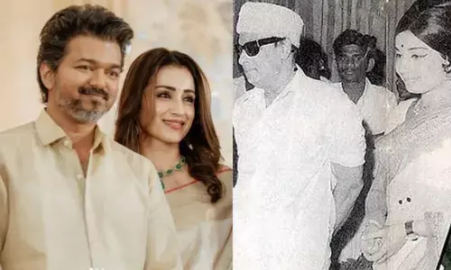 TAMILNADU POLITICS: ఎంజీఆర్‌కు జయలలిత.. విజయ్‌కి త్రిష