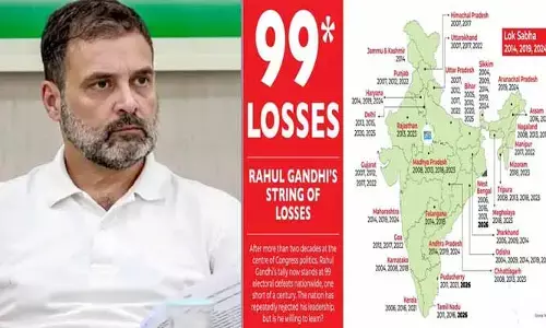సెంచరీకి చేరువలో రాహుల్.. 99 ఓటములతో రికార్డ్ అంటూ BJP సెటైర్