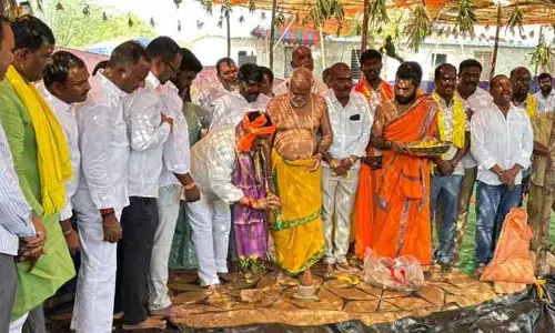 ‘దేవాలయాల నిర్మాణాలకు సంపూర్ణ సహకారం’: ఎమ్మెల్యే మహిపాల్ రెడ్డి