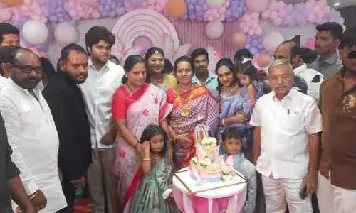 శంకరపల్లిలో ఓ ప్రైవేట్ కార్యక్రమానికి హాజరైన కల్వకుంట్ల కవిత