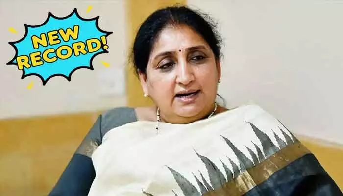 సునేత్రా పవార్ ఆల్టైమ్ రికార్డ్.. దేశంలోనే బిగ్ మెజారిటీతో సరికొత్త చరిత్ర! సునేత్రా పవార్ ఆల్టైమ్ రికార్డ్.. దేశంలోనే బిగ్ మెజారిటీతో సరికొత్త చరిత్ర!