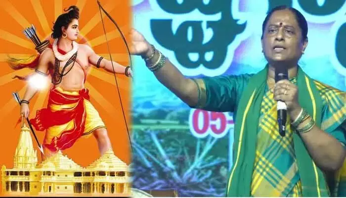 జై శ్రీరాం అంటే పై నుండి డబ్బులు పడతాయా?.. కొండా సురేఖ సంచలన వ్యాఖ్యలు జై శ్రీరాం అంటే పై నుండి డబ్బులు పడతాయా?.. కొండా సురేఖ సంచలన వ్యాఖ్యలు