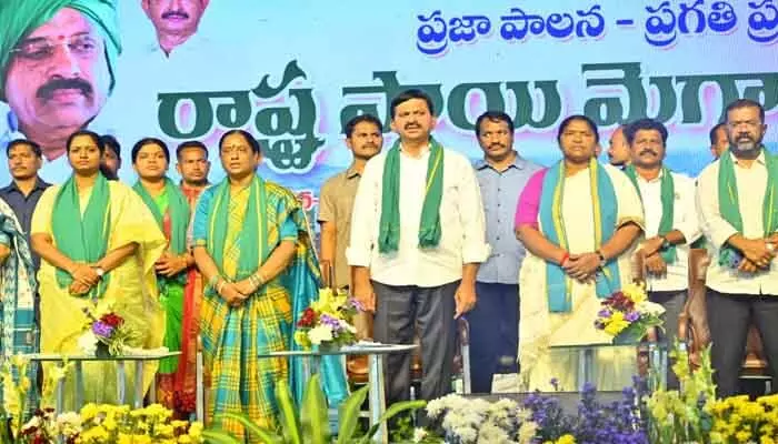 రాష్ట్ర ప్రభుత్వం రైతు పక్షపాతి : మంత్రి పొంగిలేటి శ్రీనివాస్ రెడ్డి రాష్ట్ర ప్రభుత్వం రైతు పక్షపాతి : మంత్రి పొంగిలేటి శ్రీనివాస్ రెడ్డి