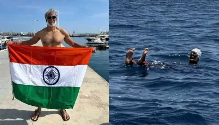 60 ఏళ్ల వయసులో మిలింద్ సోమన్ అద్భుత సాహసం 60 ఏళ్ల వయసులో మిలింద్ సోమన్ అద్భుత సాహసం