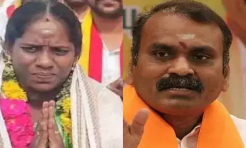 పసిపాపను ఎత్తుకుని ప్రచారం.. కేంద్రమంత్రిని ఓడించిన ట్యూషన్ టీచర్