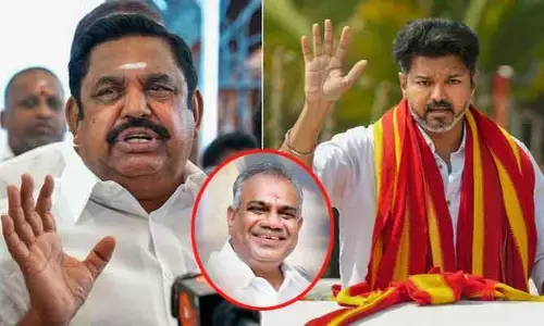 అన్నాడీఎంకే ఎమ్మెల్యేల మీటింగ్ రద్దు.. పళనిస్వామితో టీవీకే నేత ఆనంద్ భేటీ