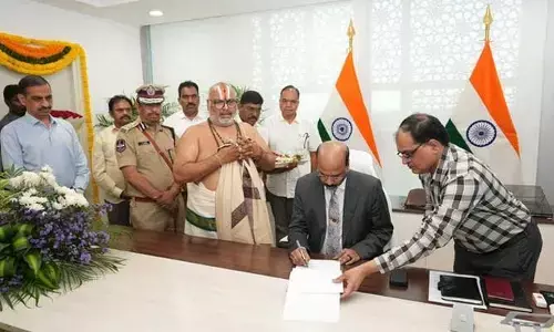 రాష్ట్ర భద్రతా సలహాదారుగా బాధ్యతలు స్వీకరించిన శివధర్ రెడ్డి
