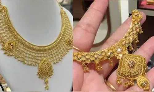 జ్యువెల‌రీ షాపులో 3 తులాల బంగారు ఆభ‌ర‌ణం మాయం