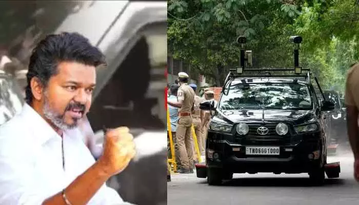 TVK విజయ్ కి మరో షాక్.. కాన్వాయ్ రద్దు? TVK విజయ్ కి మరో షాక్.. కాన్వాయ్ రద్దు?