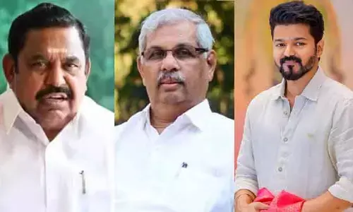 తమిళనాడులో పొలిటికల్ సస్పెన్స్.. లోక్‌భవన్‌కు విజయ్, పళని స్వామి