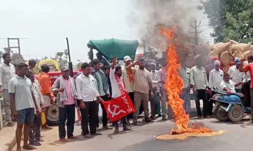 రైతన్నల ఆగ్రహ జ్వాల..!