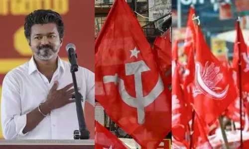 అధికారంలో భాగస్వామ్యం ఇస్తాం.. వామపక్షాలకు టీవీకే బంపరాఫర్