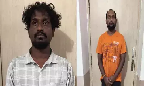 వ‌న‌స్థ‌లిపురంలో గంజాయి స్మ‌గ్ల‌ర్ల ప‌ట్టివేత