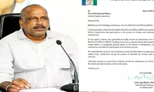 డిజిటల్ ఓటరు డేటా ఇవ్వండి: ఈసీకి వైసీపీ లేఖ