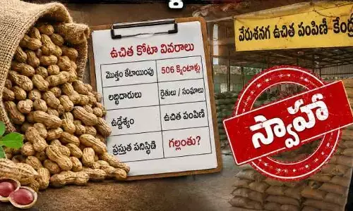 వేరుశనగ మాయాజాలం, 506 క్వింటాళ్ల ఉచిత కోటా ‘స్వాహా’?
