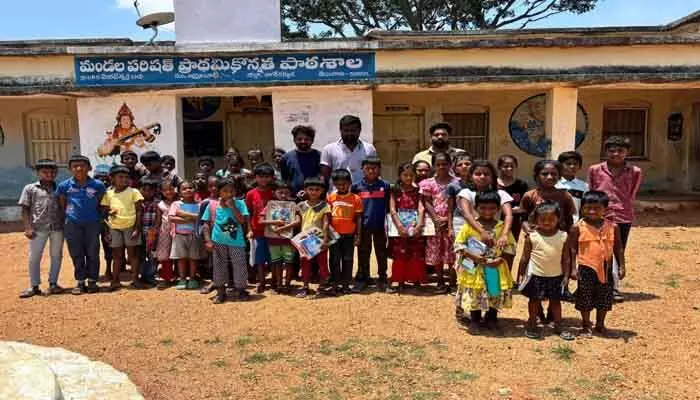 వేసవిలో వెంకటేశ్వర్ల బావి గ్రామంలో విద్యాభివృద్ధి పై యువత ప్రత్యేక శ్రద్ధ వేసవిలో వెంకటేశ్వర్ల బావి గ్రామంలో విద్యాభివృద్ధి పై యువత ప్రత్యేక శ్రద్ధ