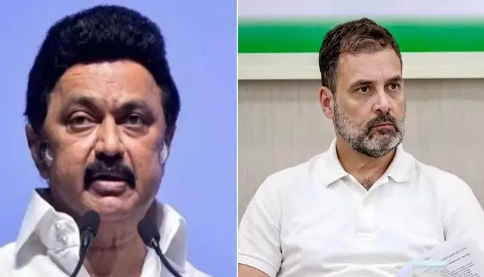 నమ్మించి గొంతు కోస్తారా?.. కాంగ్రెస్పై డీఎంకే సీరియస్ నమ్మించి గొంతు కోస్తారా?.. కాంగ్రెస్పై డీఎంకే సీరియస్