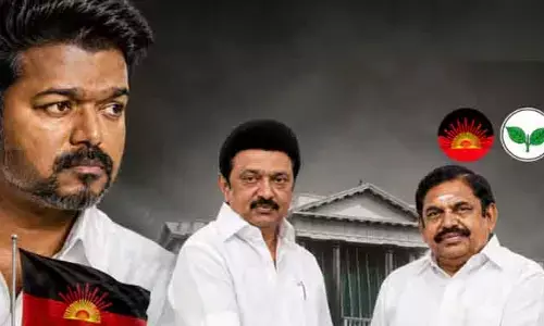 తెరపైకి DMK, AIADMK సంకీర్ణ కూటమి.. TVK చీఫ్ విజయ్ మాస్ వార్నింగ్