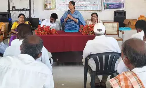 ప్రత్యామ్నాయ పంటలతో అధిక దిగుబడులు: ఉద్యానవన శాఖ అధికారి రమేష్