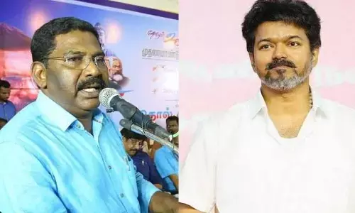 విజయ్‌కు షాక్ ఇచ్చిన వీసీకే చీఫ్.. వాట్సాప్‌లో లేఖ పంపడంపై ఫైర్