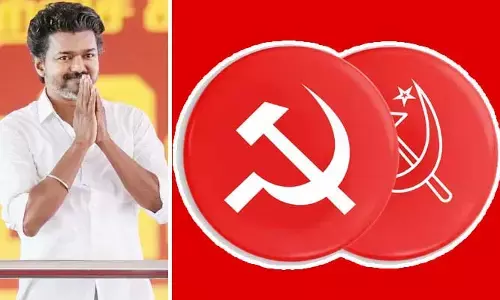 తమిళనాడులో కొత్త శకం: ‘దళపతి’ విజయ్‌కి ఎర్రజెండా మద్దతు