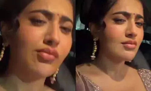 పెద్ది సాంగ్ పాడుతూ హీరోయిన్ చిల్, క్యూట్ వీడియో వైర‌ల్