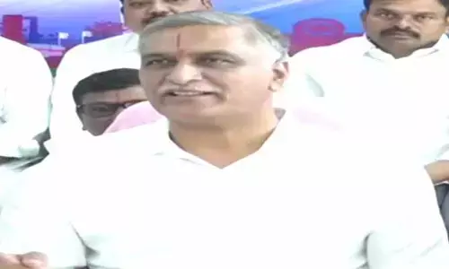 కాంగ్రెస్ అంటేనే కరప్షన్.. తుమ్మిడిహెట్టిపై అసత్య ప్రచారాలు : హరీష్ రావు ఫైర్