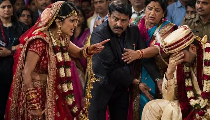 ఛీ.. వీడు హీరోలా లేడు నాకొద్దు.. వరుడికి మండపంలోనే షాక్ ఇచ్చిన వధువు ఛీ.. వీడు హీరోలా లేడు నాకొద్దు.. వరుడికి మండపంలోనే షాక్ ఇచ్చిన వధువు