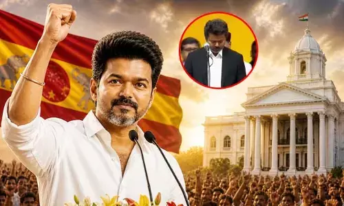 తమిళనాడులో కొలువుదీరిన కొత్త ప్రభుత్వం.. సీఎంగా జోసెఫ్ విజయ్ ప్రమాణస్వీకారం