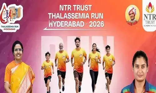 తలసీమియా రహిత సమాజమే లక్ష్యం: హైదరాబాద్‌లో ఎన్టీఆర్ మెమోరియల్ ట్రస్ట్ భారీ రన్