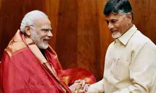 హైదరాబాద్‌లో  సీఎం చంద్రబాబుతో ప్రధాని మోడీ భేటీ.. కీలక అంశాలపై చర్చ